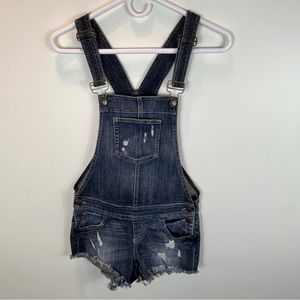 GUESS JEANS Overalls Cutoff Romper Shortalls